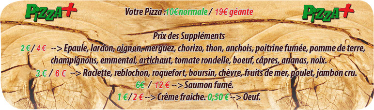Votre Pizza Bonneville