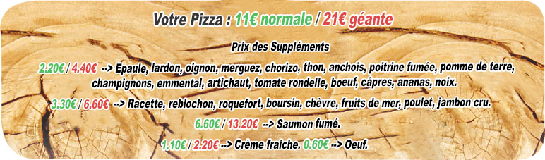 Votre Pizza Bonneville